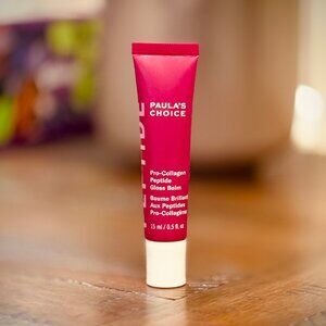 Pro-Collagen Peptide Plumping Gloss Balm Lip Treatment in deep plum